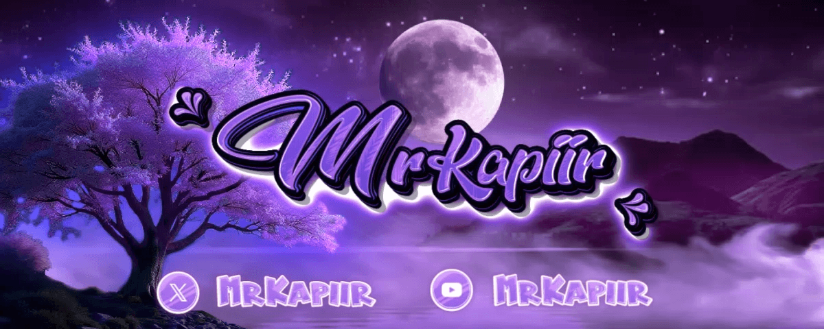 Digital creator packs featuring purple creator social banner.