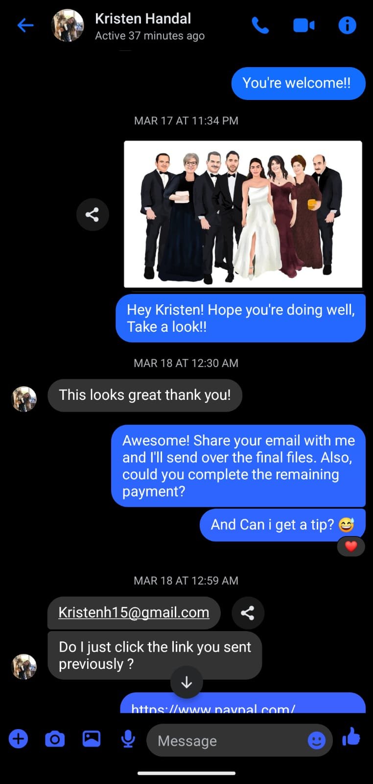 Instagram feedback 1