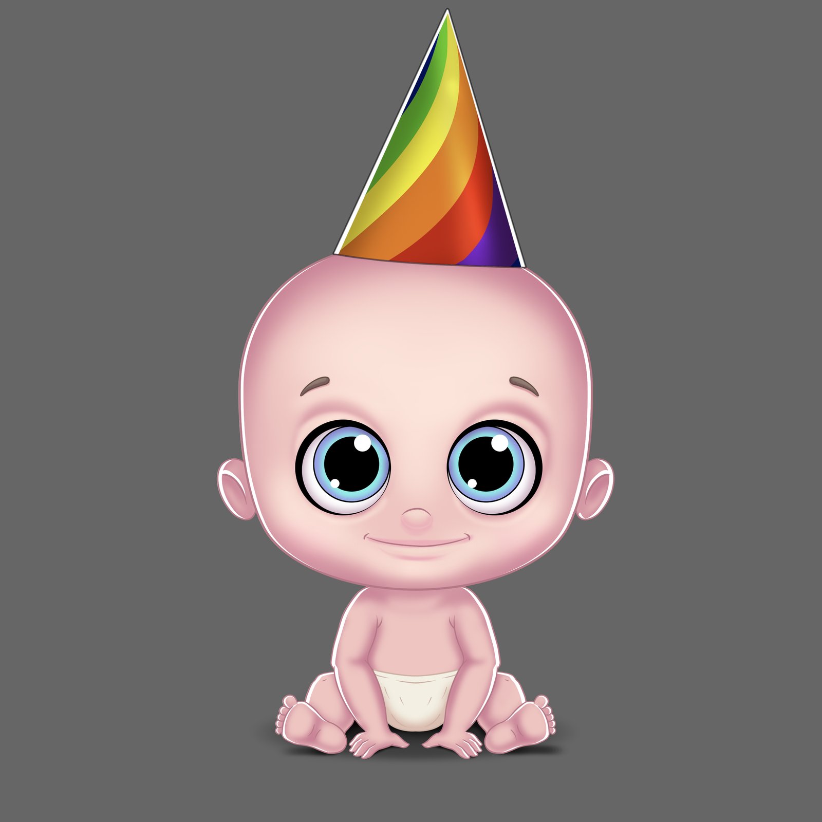 Cyber Ronin 2D character artwork