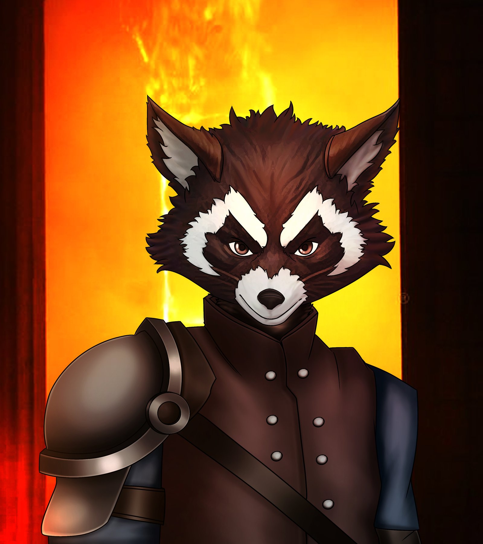 Stylized 2D concept character design