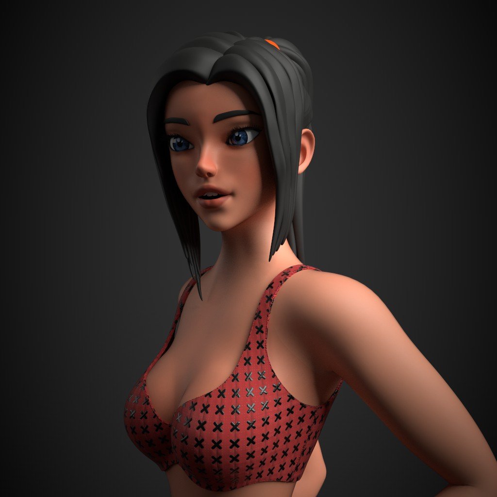 Vortex brand room 3D environment