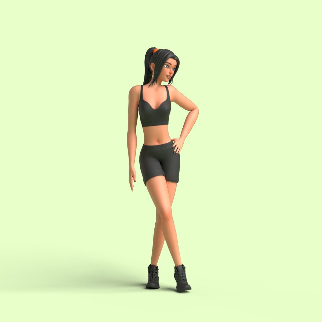 Hyper stage 3D set design